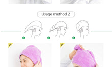 Load image into Gallery viewer, Hair Hat Quick-dry Hair Towel
